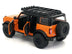 2021 Ford Bronco Orange with Black Stripes and Roof Rack "Just Trucks" Series 1/24 Diecast Model Car by Jada - Minihomy