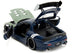 Jada 1/24 Diecast: 1993 Mazda RX-7 Dark Blue, Green Hood, Kakashi Hatake Figure - "Naruto Shippuden" Anime Hollywood Rides Series - Minihomy