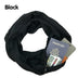 Multi-function Storage Zipper Scarf Multi-color Optional - Minihomy