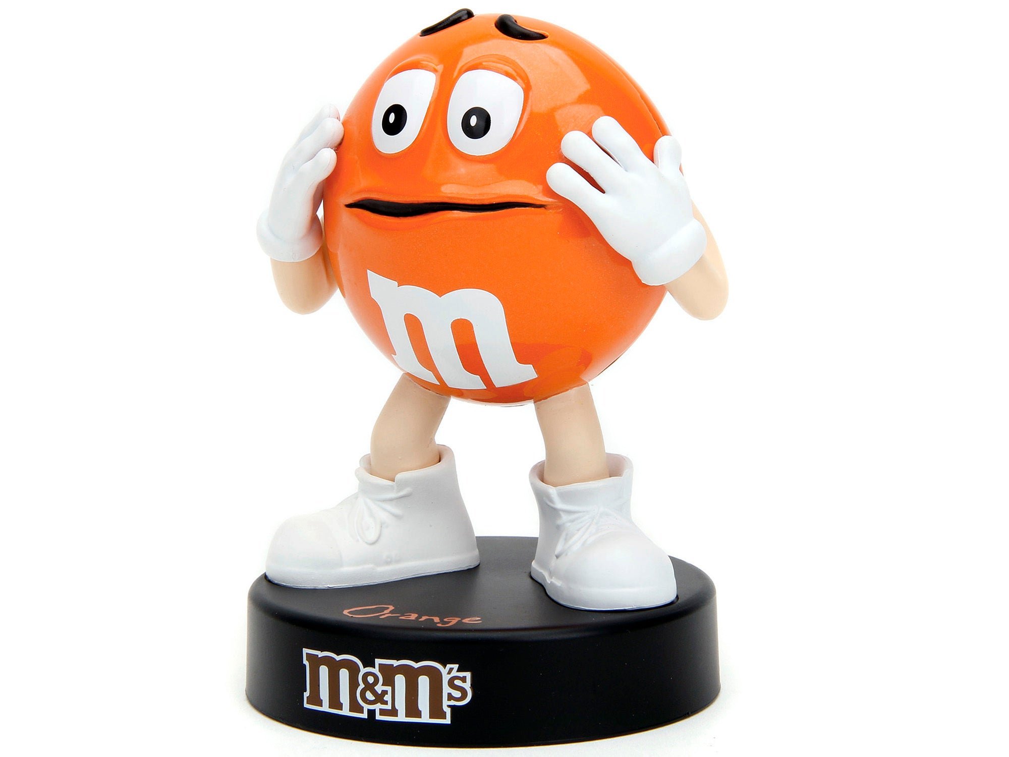 Orange M&M's 4" Diecast Figurine "Metalfigs" Series by Jada - Minihomy