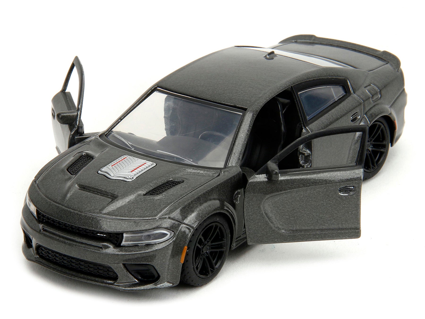 2021 Dodge Charger SRT Hellcat Gray Metallic "Fast X" (2023) Movie "Fast & Furious" Series 1/32 Diecast Model Car by Jada - Minihomy