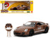 Porsche 911 Turbo Brown and Brown M&M Diecast Figure "M&M's" "Hollywood Rides" Series 1/24 Diecast Model Car by Jada - Minihomy