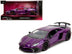 Lamborghini Aventador SV Candy Purple with Pink Graphics "Pink Slips" Series 1/24 Diecast Model Car by Jada - Minihomy