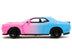 2015 Dodge Challenger SRT Hellcat Pink and Blue "Pink Slips" Series 1/24 Diecast Model Car by Jada - Minihomy