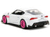 2020 Toyota Supra White Metallic with Pink Wheels "Pink Slips" Series 1/32 Diecast Model Car by Jada - Minihomy