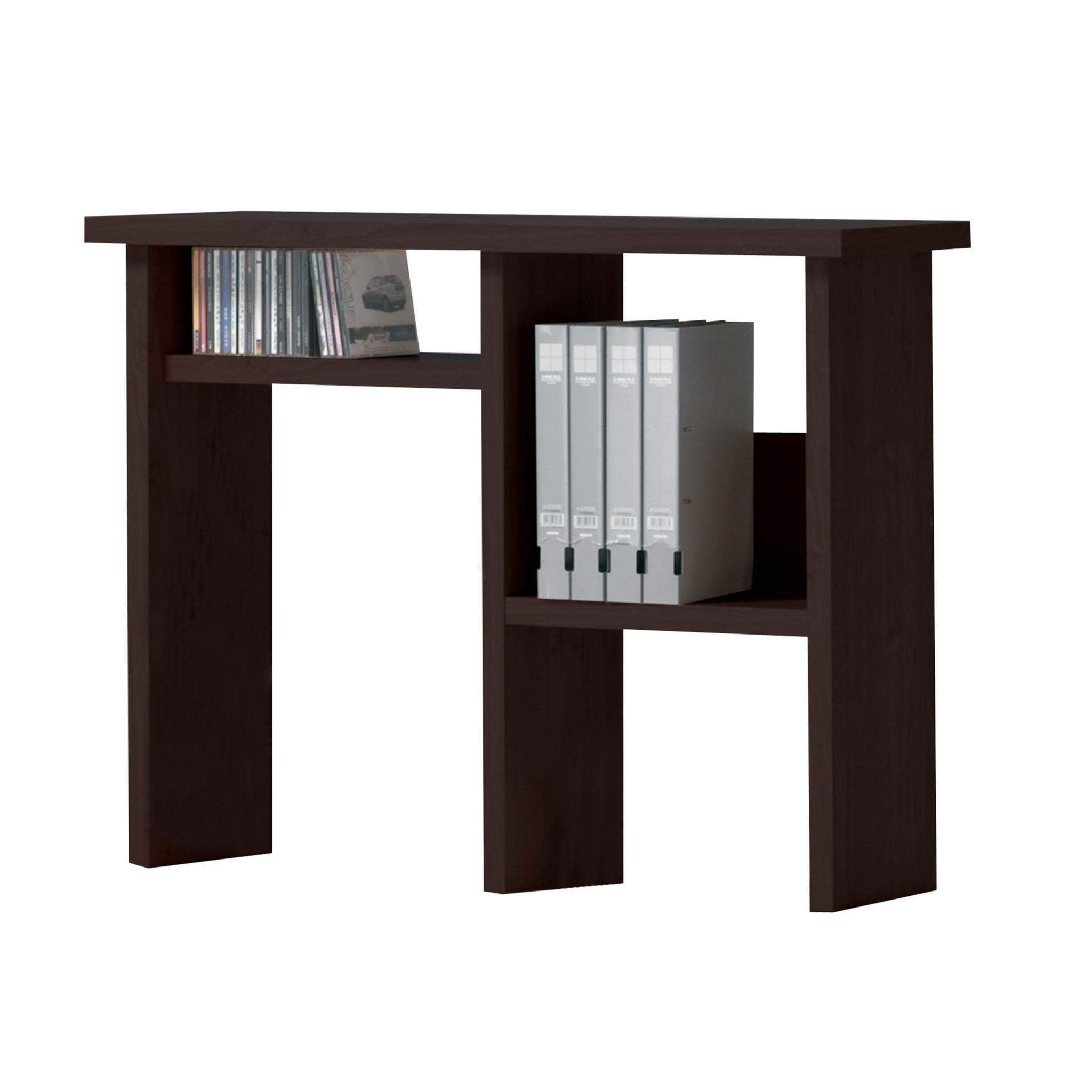 12" Espresso Writing Desk - Minihomy