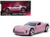 2009 Chevrolet Corvette Stingray Concept Pink Metallic with Blue Tinted Windows "Pink Slips" Series 1/32 Diecast Model Car by Jada - Minihomy