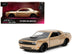 2012 Dodge Challenger SRT8 Gold Metallic with Black Hood "Pink Slips" Series 1/32 Diecast Model Car by Jada - Minihomy