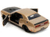 2012 Dodge Challenger SRT8 Gold Metallic with Black Hood "Pink Slips" Series 1/32 Diecast Model Car by Jada - Minihomy