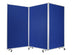 106 X 1 X 71 Blue Metal And Fabric - Screen - Minihomy