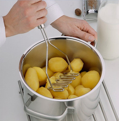 Kitchen Tools Vegetable Gadgets Potato Ricer Mud Machine Potatoes Masher Pressure Mashed Potatoes Masher Device