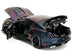 2020 Ford Mustang Shelby GT500 Dark Blue Metallic and Purple Metallic "Pink Slips" Series 1/24 Diecast Model Car by Jada - Minihomy