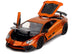 Lamborghini Aventador SV Orange Metallic with Carbon Hood "Pink Slips" Series 1/24 Diecast Model Car by Jada - Minihomy