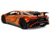 Lamborghini Aventador SV Orange Metallic with Carbon Hood "Pink Slips" Series 1/24 Diecast Model Car by Jada - Minihomy