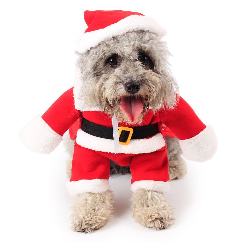 Pet Christmas Decoration Costume Pet Standing Costume - Minihomy