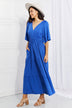 Culture Code Full Size My Muse Flare Sleeve Tiered Maxi Dress - Minihomy