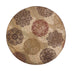 8' X 11' Sage Vintage Circular Patterns Indoor Area Rug - Minihomy