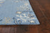 1' X 2' Polyester Sea Blue Area Rug - Minihomy