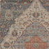 5' X 7' Blue Or Red Vintage Diamond Jute Area Rug - Minihomy