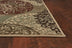 8' X 11' Sage Vintage Circular Patterns Indoor Area Rug - Minihomy