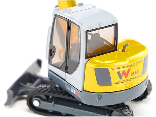 Wacker Neuson ET65 Track Excavator Yellow and Gray 1/50 Diecast Model by Siku