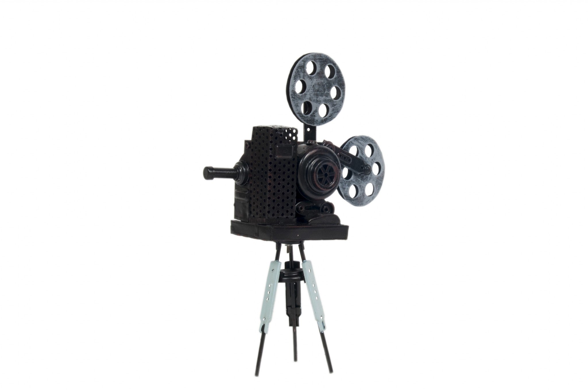 3" X 8.5" X 12.5" Metal Handmade Vintage Movie Projector - Minihomy