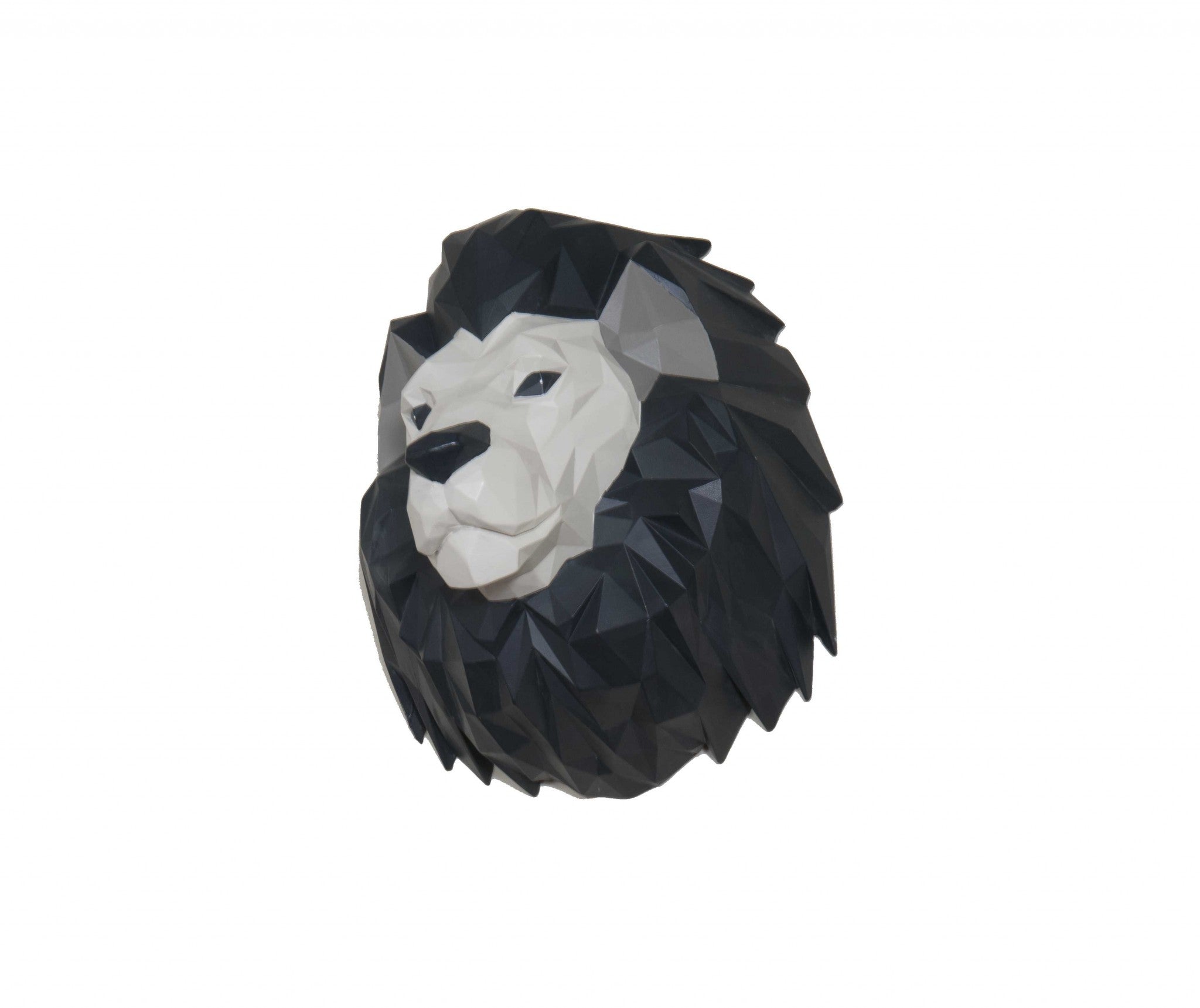 11.5" X 9.5" X 14" Origami Lion Head Wall Decoration - Minihomy