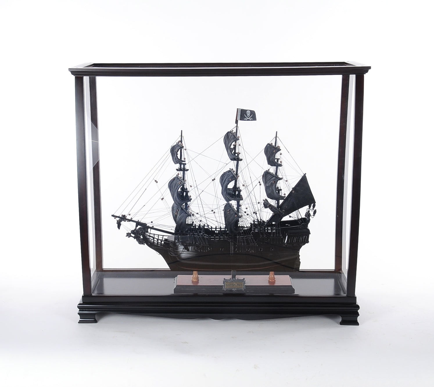 13" X 34" X 31.5" Mediumdisplay Case For Tall Ship - Minihomy