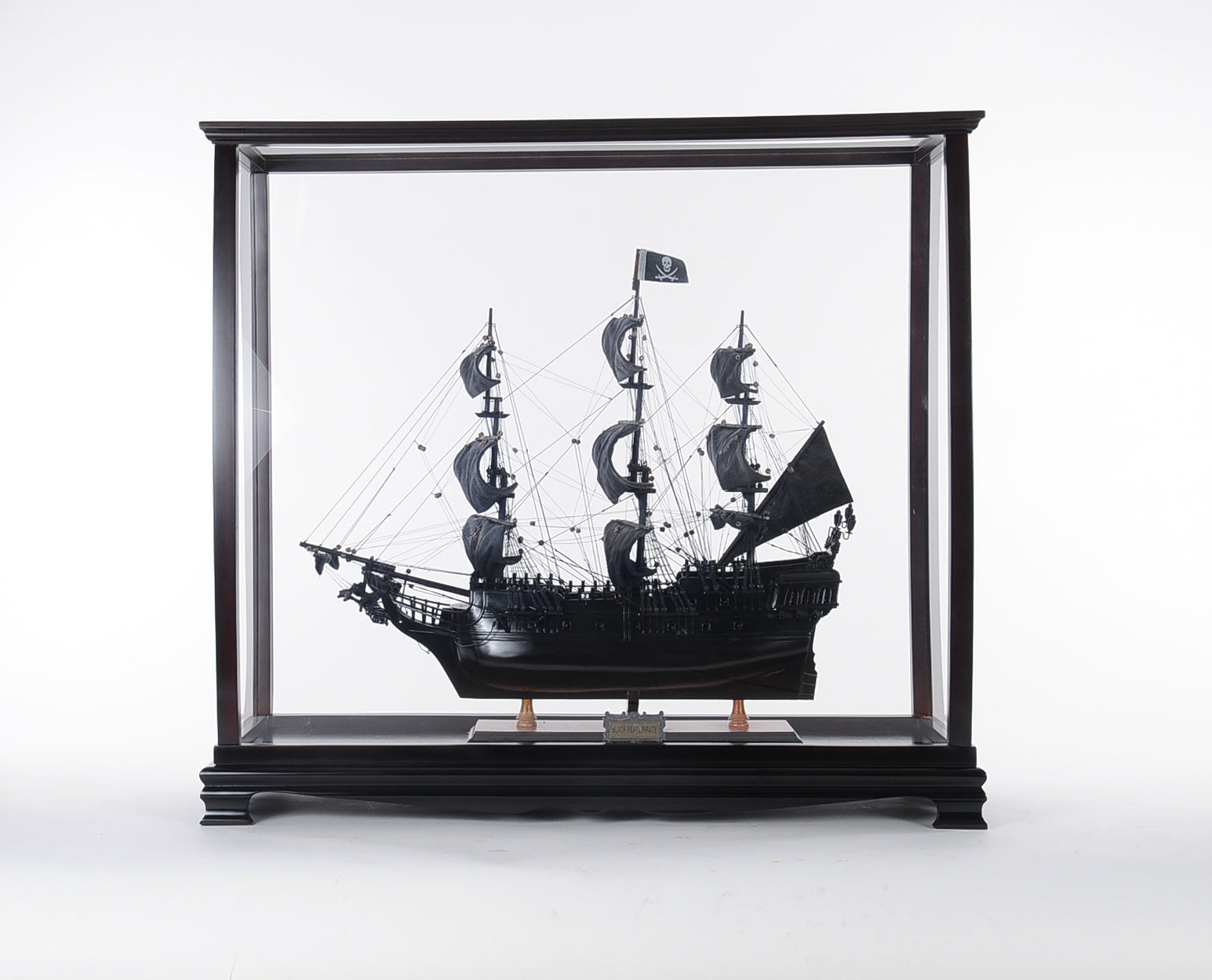 13" X 34" X 31.5" Mediumdisplay Case For Tall Ship - Minihomy