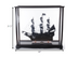 13" X 34" X 31.5" Mediumdisplay Case For Tall Ship - Minihomy