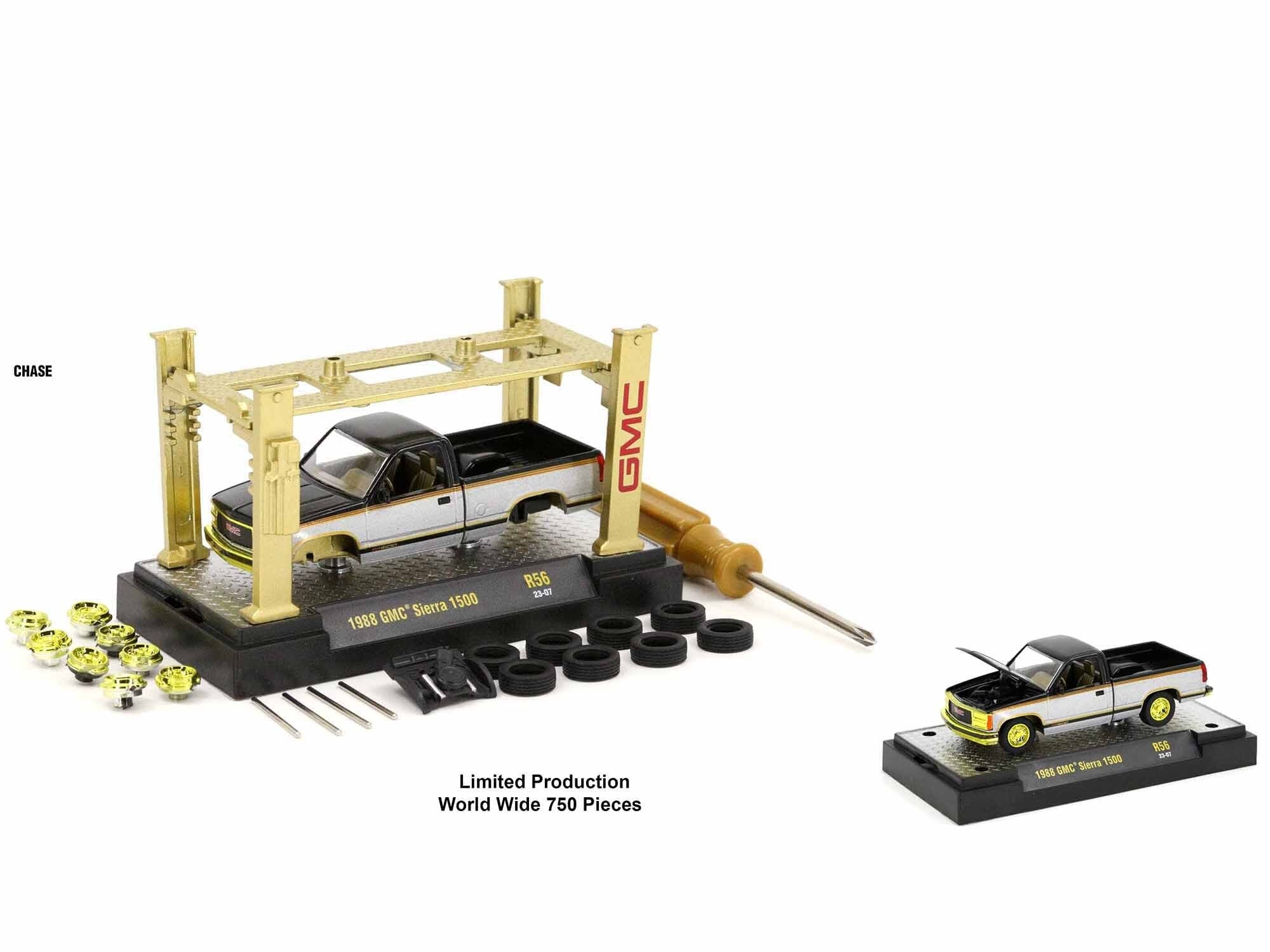 Model Kit 3 piece Car Set Release 56 Limited Edition to 9750 pieces Worldwide 1/64 Diecast Model Cars by M2 Machines - Minihomy