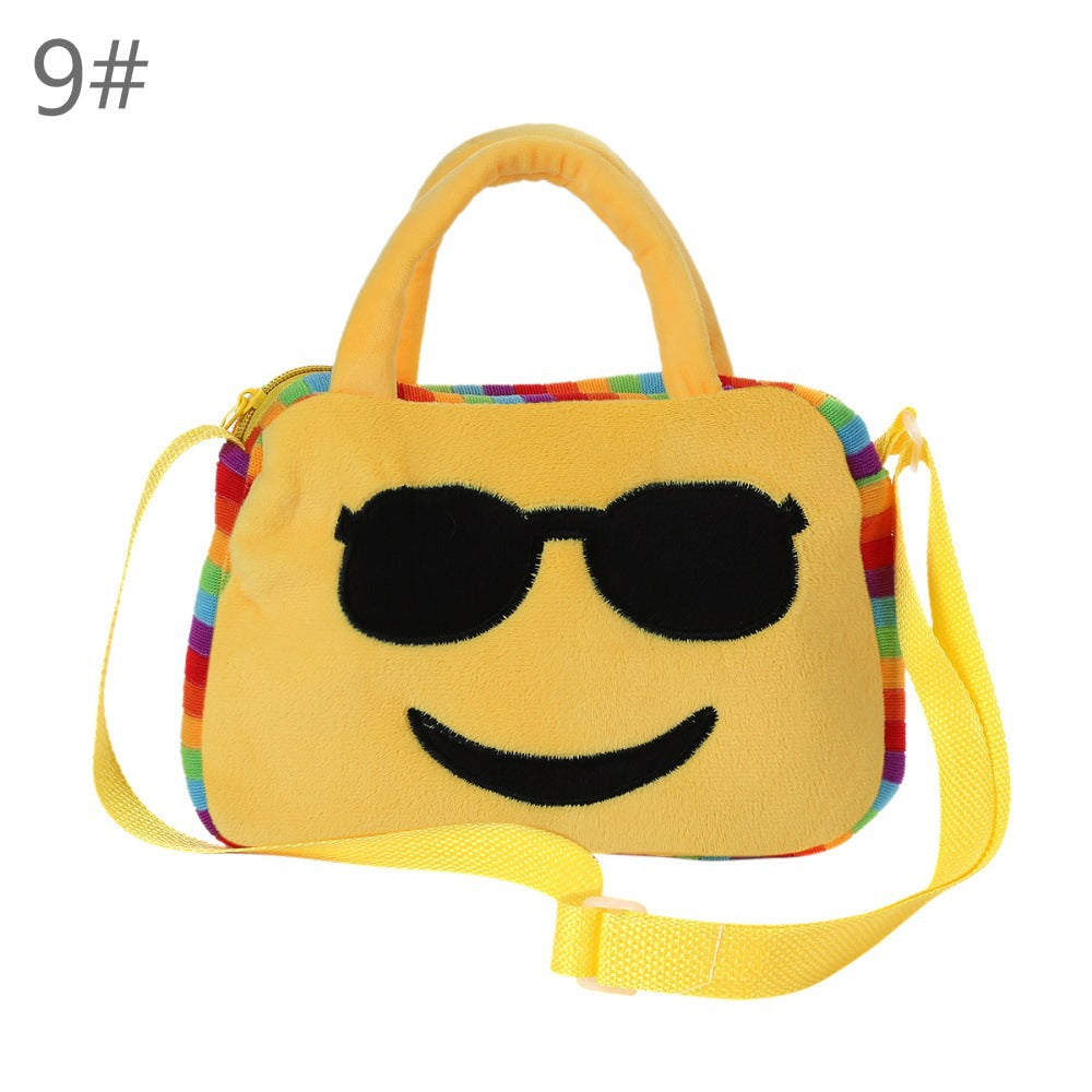 Children look round look Plush Doll portable bag shoulder bag for children in kindergarten