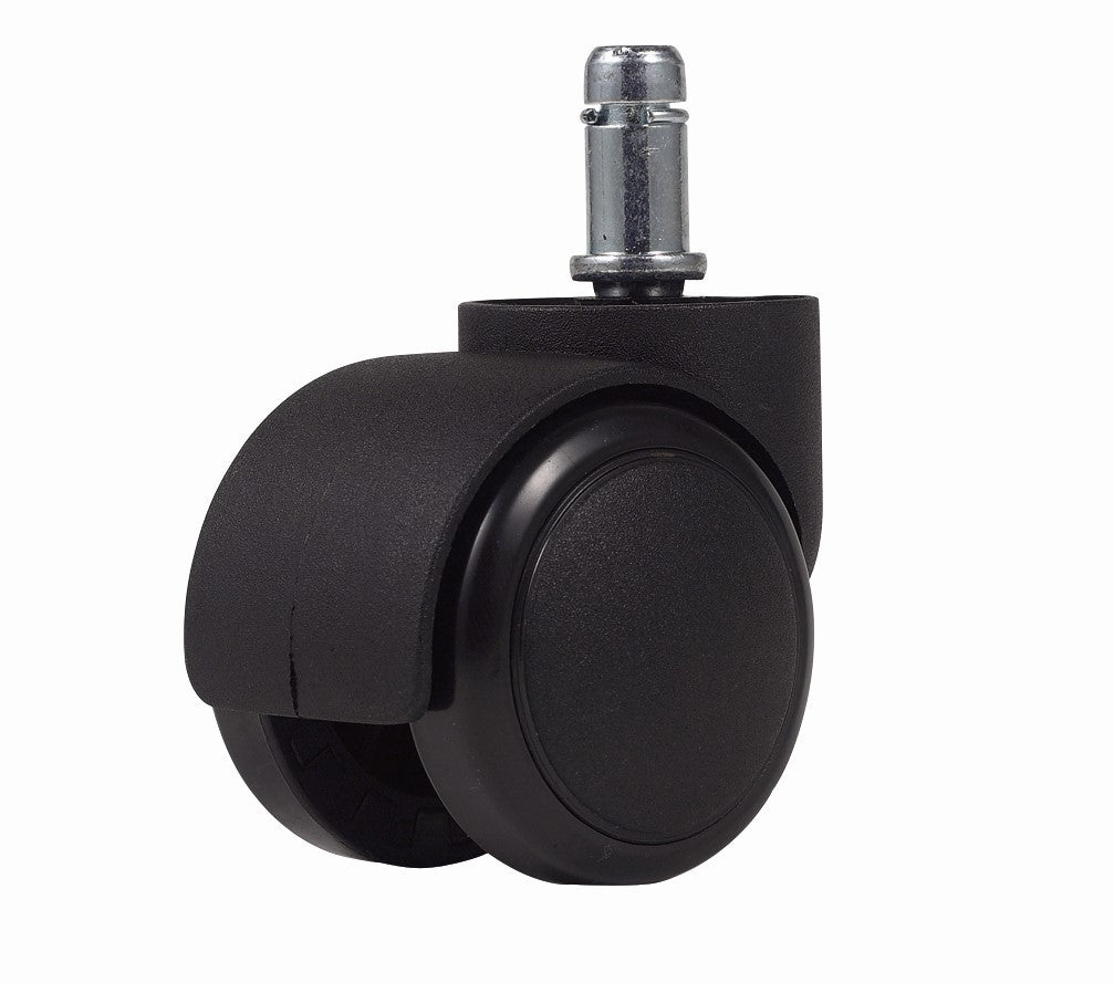 Black Soft Dual Wheel Casters Only - Minihomy