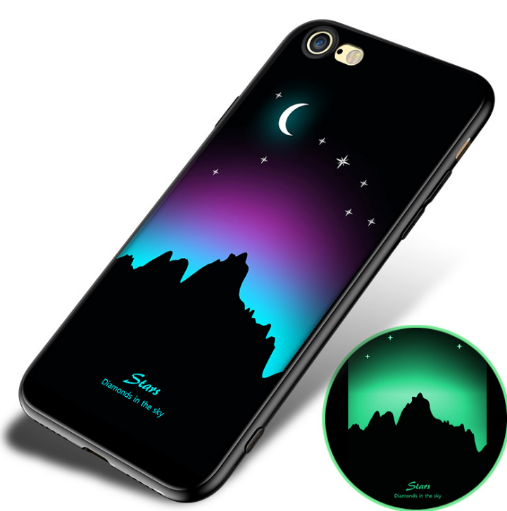 Mobile phone case all-inclusive 8plus luminous soft shell