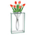 14 Mouth Blown Crystal Non Tarnish Aluminum And Glass Vase - Minihomy