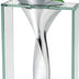 14 Mouth Blown Crystal Non Tarnish Aluminum And Glass Vase - Minihomy