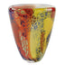 8 Multicolor Art Glass Oval Vase - Minihomy