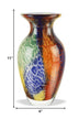 11 Multicolor Art Glass Vase - Minihomy