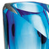 75 Mouth Blown Glass Blue Vase - Minihomy