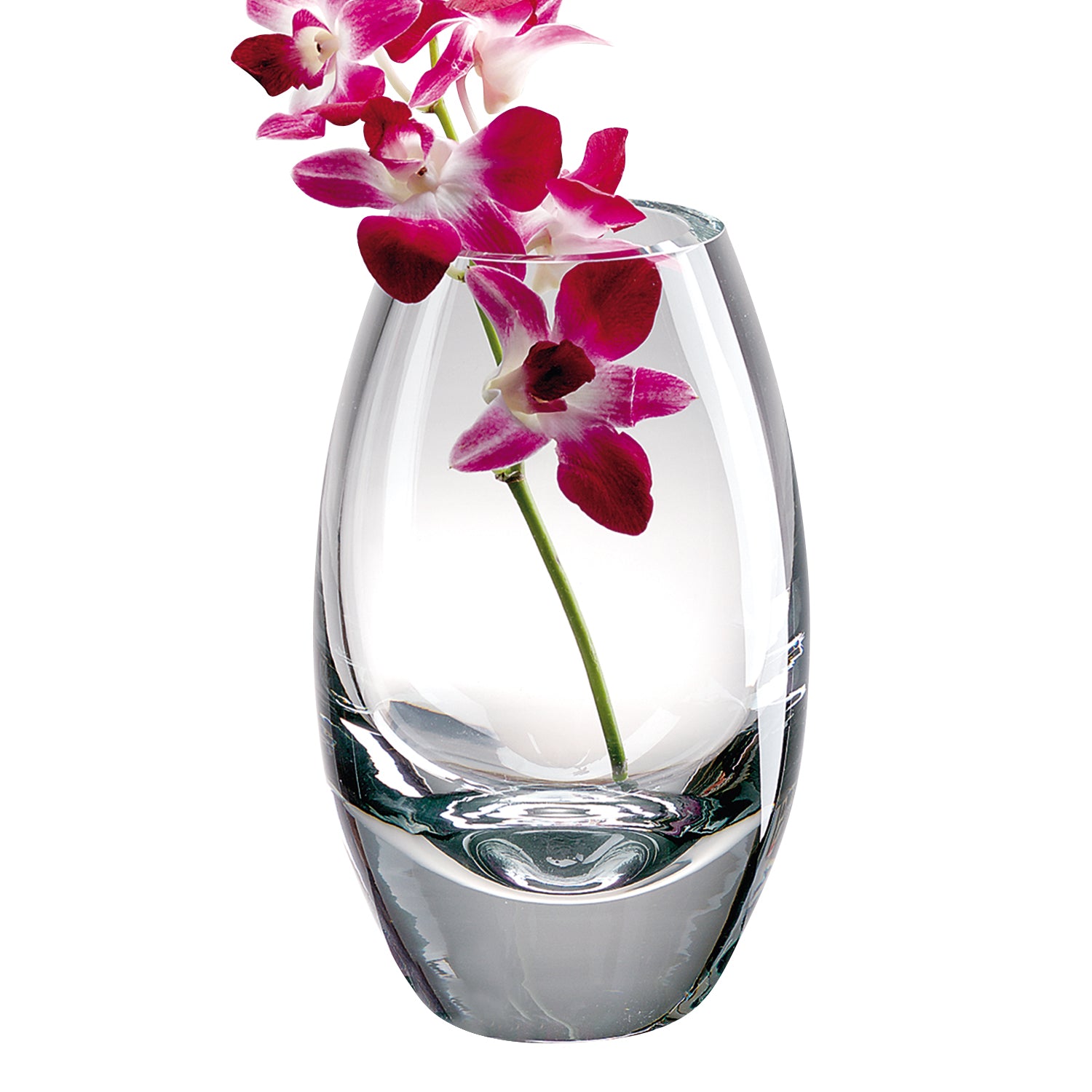 9 Mouth Blown Crystal European Made Vase - Minihomy