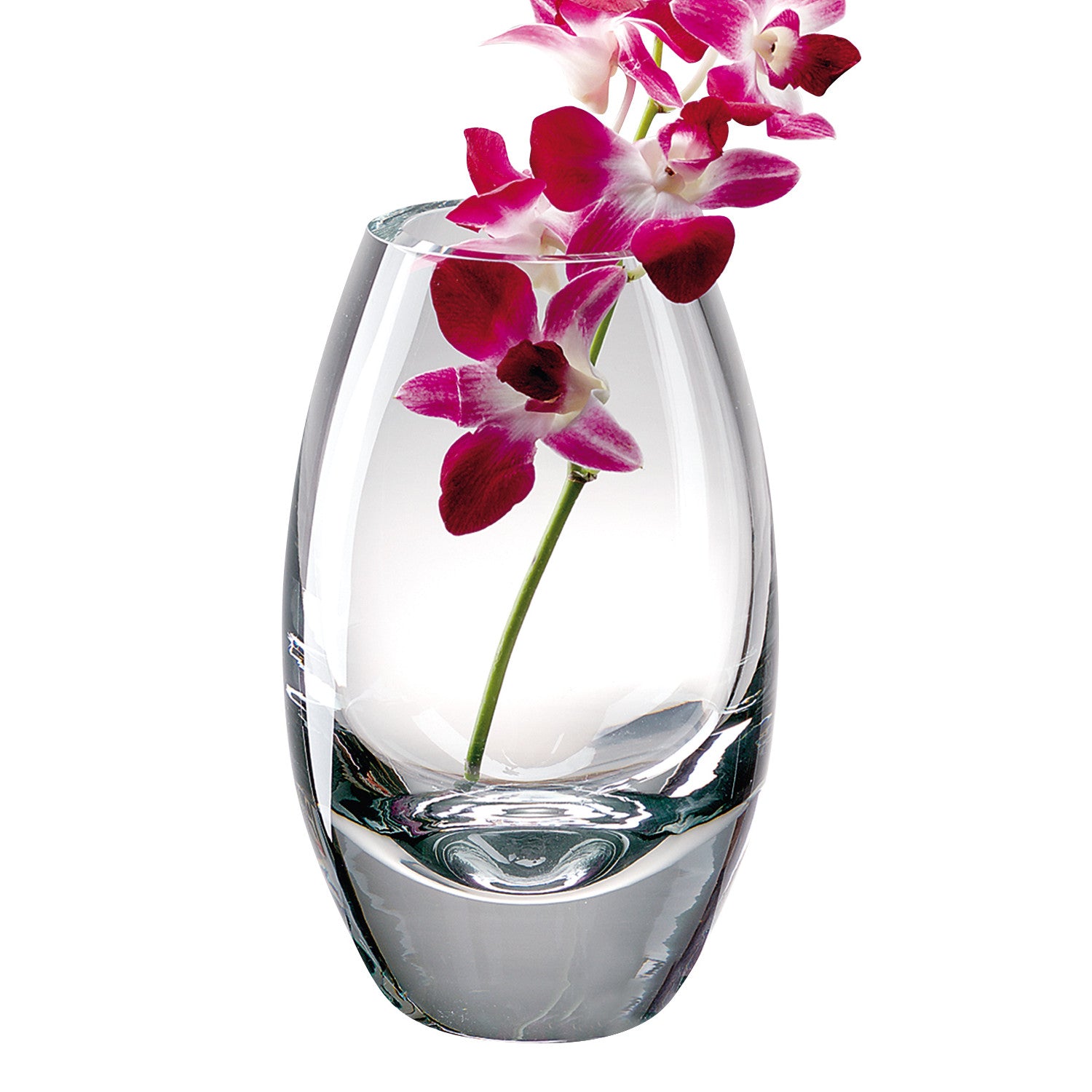 9 Mouth Blown Crystal European Made Vase - Minihomy