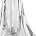 10" Mouth Blown Clear Glass Christmas Tree Sculpture - Minihomy