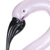 13 Mouth Blown Pink Flamingo Art Glass - Minihomy