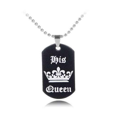 Her King & His Queen Necklace