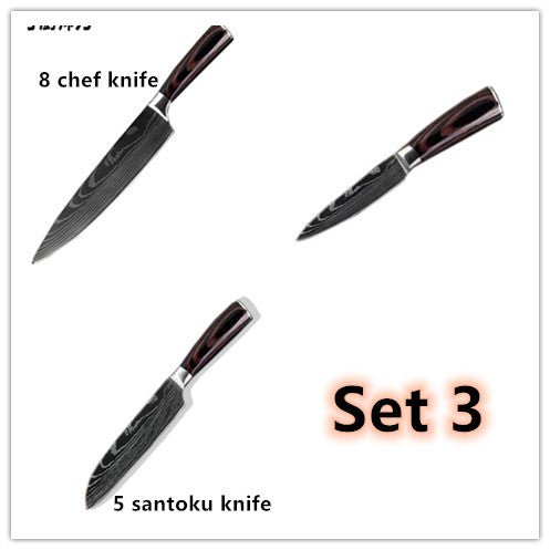 Carpenter's Special Set 6-piece Set 8-piece Set Knife Chef Knife Kitchen Knife Cooking