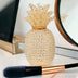 15" Gold Pineapple Faux Crystal Sculpture - Minihomy