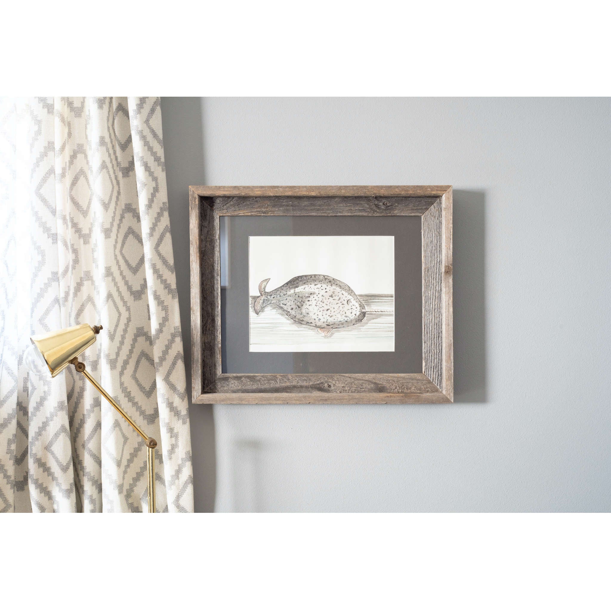 11X14  Rustic Cinder Picture Frame With Plexiglass Holder - Minihomy