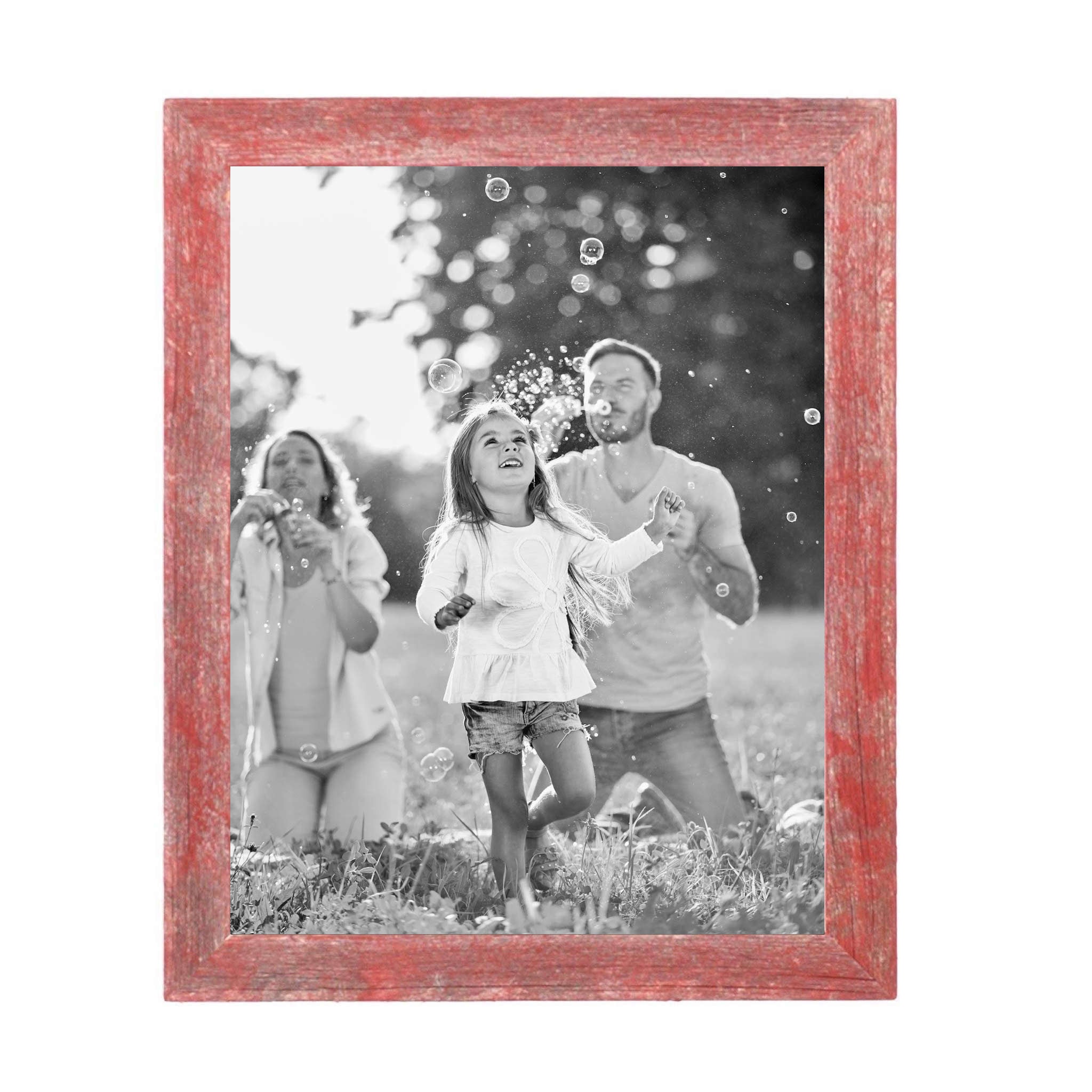 11X17 Rustic Red Picture Frame - Minihomy