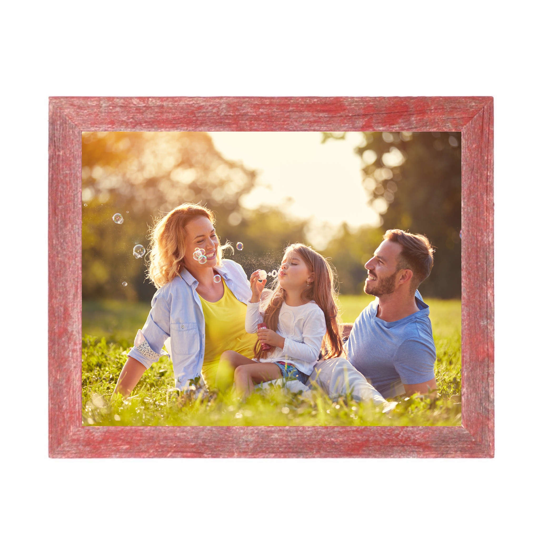 11X17 Rustic Red Picture Frame - Minihomy