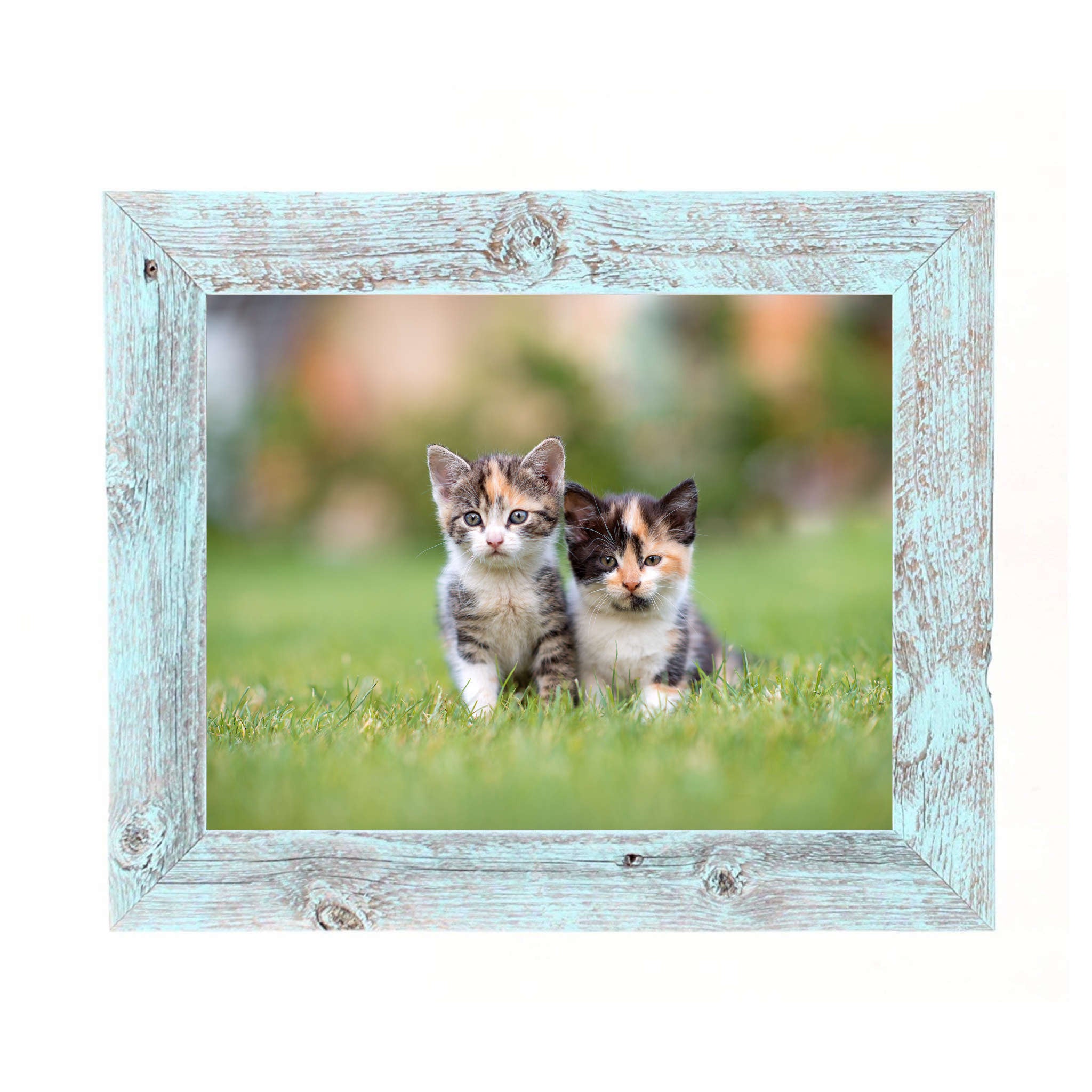 12"X14" Rustic Blue Picture Frame - Minihomy